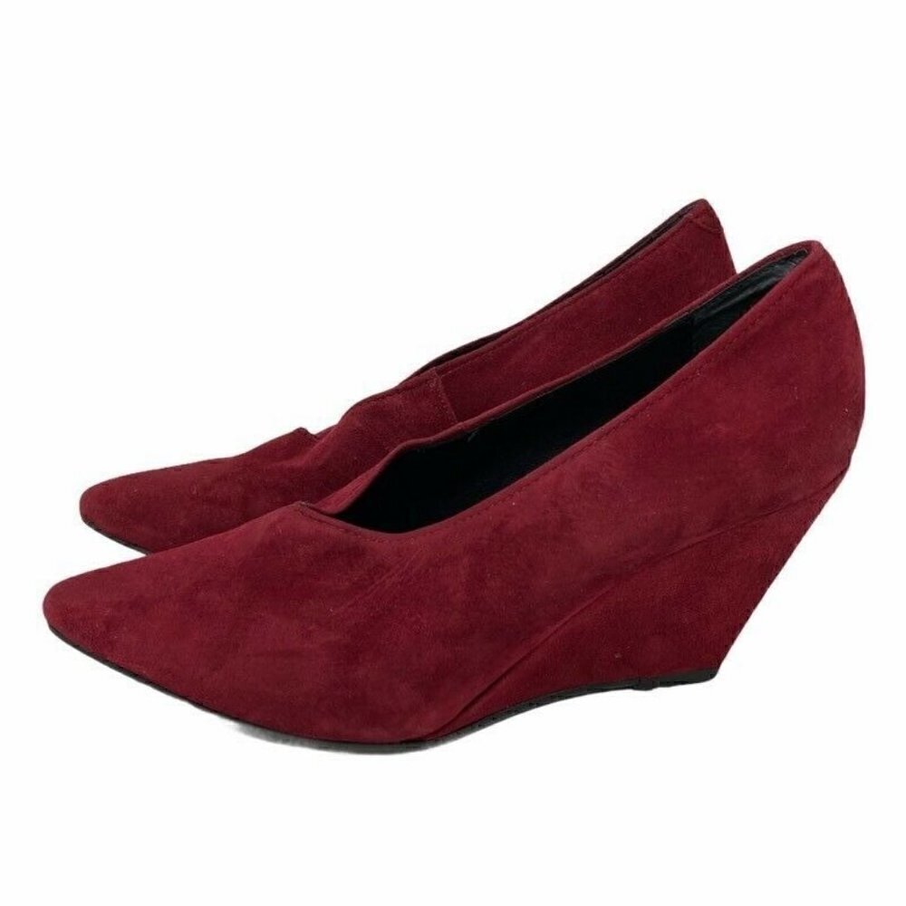 Anthropologie Pied Juste Navette Pump Wedge 8 - Picture 4 of 9